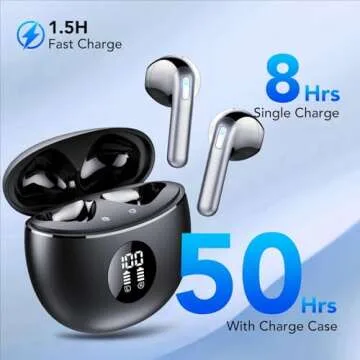 Buy 50H Playtime Wireless Earbuds with Deep Bass and IP7