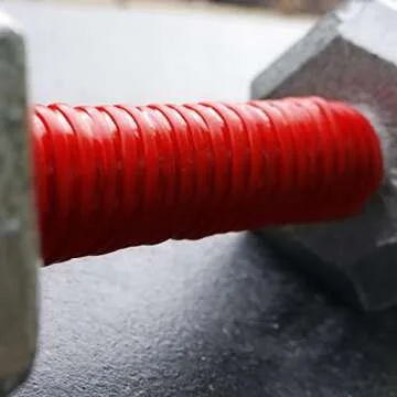 Silicone Rubber Grip Wrap for Tool Handles, Fitness and Sports Equipment - Red, 1.7mm x 60in