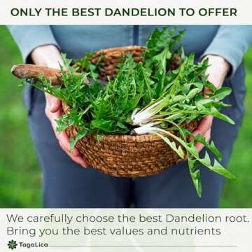 Tagalica Dandelion Root Tea Bags - Natural Detox & Flavorful