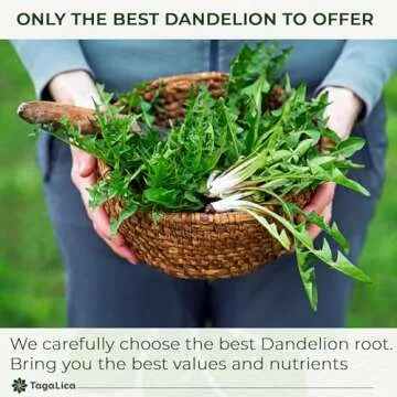 Tagalica Dandelion Root Tea Bags - Natural Detox & Flavorful