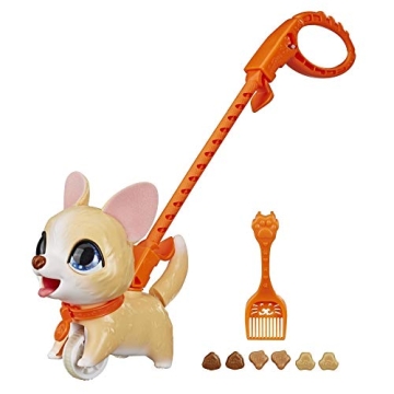 FurReal Friends Poopalots Lil’ Wags Interactive Pet Toy - Fun & Engaging! Connectible Leash System...