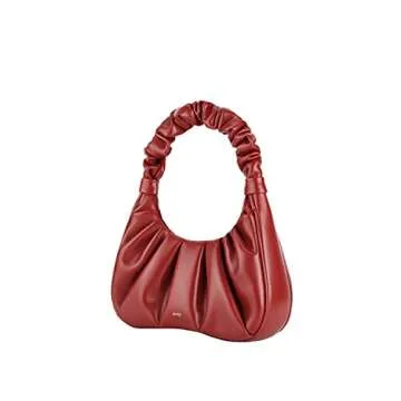 JW PEI Women's Gabbi Ruched Hobo Handbag - Chili Red