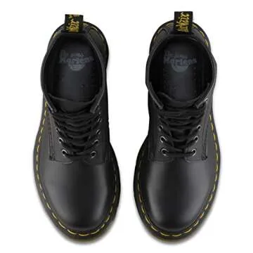 Dr. Martens Women's 1460 W Nappa Leather 8 Eye Boot, Black, 9