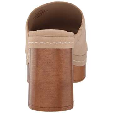 Vince Camuto Women's Footwear Women's Mayaly Platform Sandal Heeled, Tortilla, 7.5