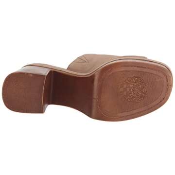 Vince Camuto Women's Footwear Women's Mayaly Platform Sandal Heeled, Tortilla, 7.5