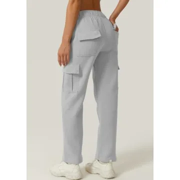 QINSEN Thick Winter Fleece Sweatpants for Women - Warm & Stylish