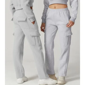 QINSEN Thick Winter Fleece Sweatpants for Women - Warm & Stylish