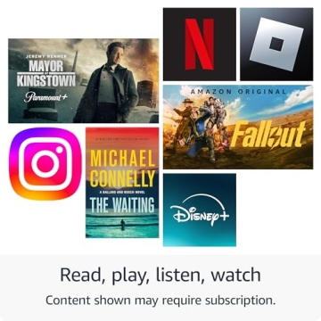 Amazon Fire HD 8 Tablet - 8" HD, 64GB, Black