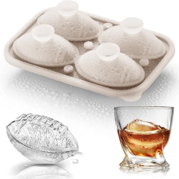 Fun Silicone Ice Molds for Large Ice Balls & Drinks