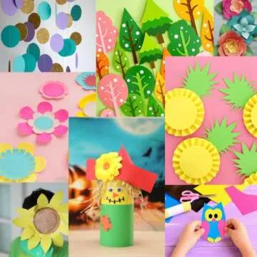 Livholic 120 Sheets Colored Card Stock Printer Paper