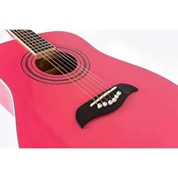 Oscar Schmidt OG1LH 3/4 Size Left-Handed Acoustic Guitar Bundle