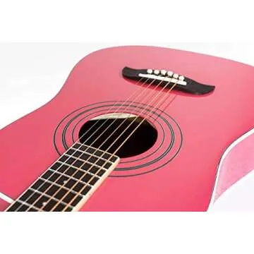 Oscar Schmidt OG1LH 3/4 Size Left-Handed Acoustic Guitar Bundle