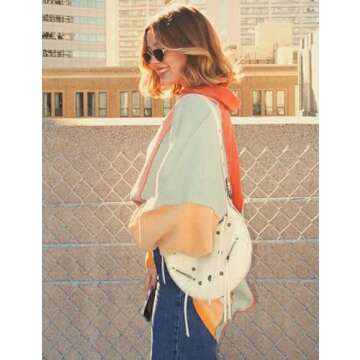 Trendy Yimoon Women Colorblock Sweatshirt for Comfort