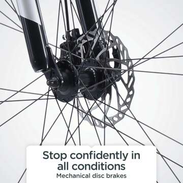 Schwinn GTX Comfort Adult Hybrid Bike, Men and Women, Dual Sport Bicycle, 700c Wheels, Step-Through or Step-Over Lightweight Aluminum Frame