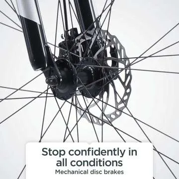 Schwinn GTX Comfort Adult Hybrid Bike, Men and Women, Dual Sport Bicycle, 700c Wheels, Step-Through or Step-Over Lightweight Aluminum Frame