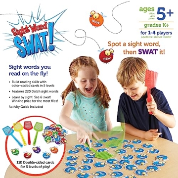 Learning Resources Sight Words Swat Game for Kids