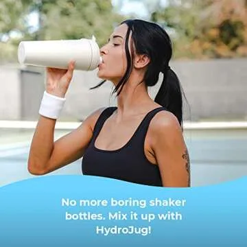 HydroJug 24oz Shaker Cup - Perfect for Protein and Drinks