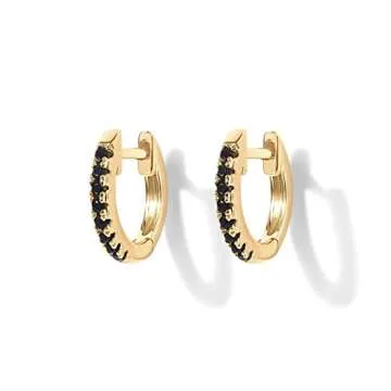 PAVOI 14K Gold Huggies | Lightweight, Comfortable Earrings