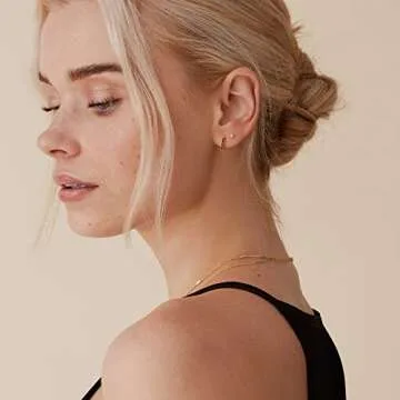 PAVOI 14K Gold Huggies | Lightweight, Comfortable Earrings