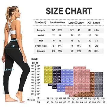 GAYHAY High Waisted Leggings for Active Women