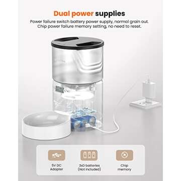 Customizable Automatic Cat Feeder with Voice Recorder