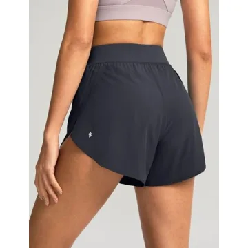 Soothfeel High Waisted Athletic Running Shorts for Women