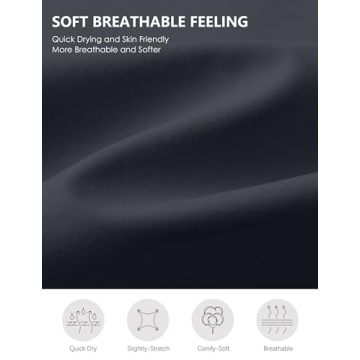 Soothfeel High Waisted Athletic Running Shorts for Women