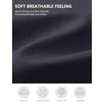 Soothfeel High Waisted Athletic Running Shorts for Women