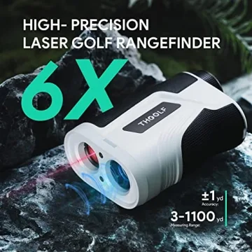 THGolf Golf Rangefinder with Slope & Pulse Vibration