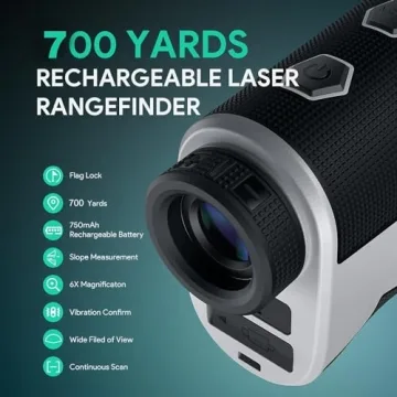 THGolf Golf Rangefinder with Slope & Pulse Vibration