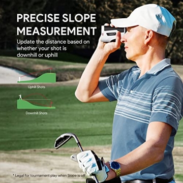 THGolf Golf Rangefinder with Slope & Pulse Vibration