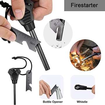 EILIKS Survival Gear - 23-in-1 Emergency Kit for Adventurers and Outdoor Lovers