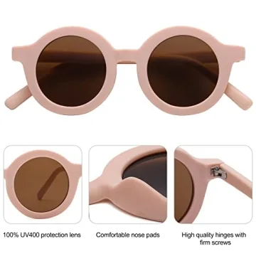 COASION Kids Sunglasses UV Protection Stylish Shades for Children