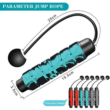 Redify Ropeless Jump Rope: Workout Smart, Jump Anywhere