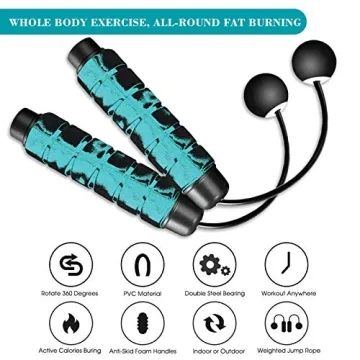 Redify Ropeless Jump Rope: Workout Smart, Jump Anywhere