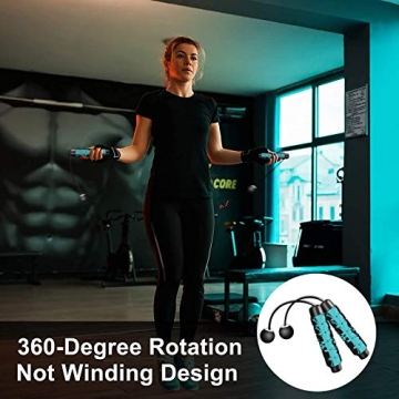 Redify Ropeless Jump Rope: Workout Smart, Jump Anywhere