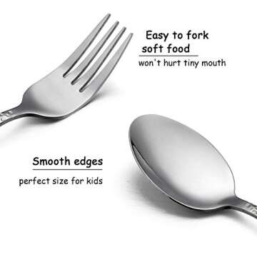HaWare Kids Silverware Set for Toddlers - 9 Pieces
