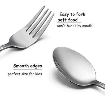 HaWare Kids Silverware Set for Toddlers - 9 Pieces