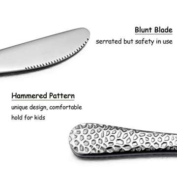 HaWare Kids Silverware Set for Toddlers - 9 Pieces