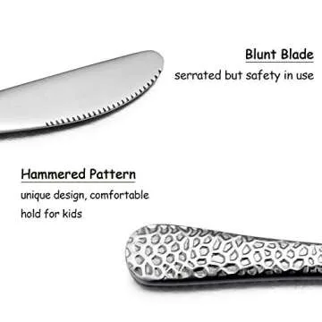 HaWare Kids Silverware Set for Toddlers - 9 Pieces