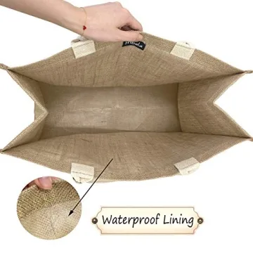 Stylish Hibala Woven Beach Tote - Eco-Friendly & Durable