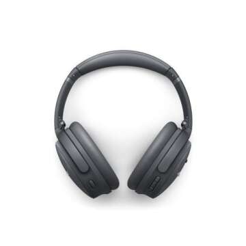 Bose QuietComfort 45 Wireless Bluetooth Noise Cancelling Headphones, Over-Ear Headphones with Microp...