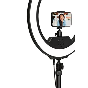 Elgato Ring Light - 2500 Lumens Adjustable Light for Streaming