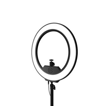 Elgato Ring Light - 2500 Lumens Adjustable Light for Streaming