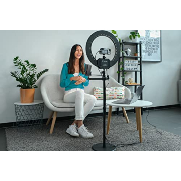 Elgato Ring Light - 2500 Lumens Adjustable Light for Streaming