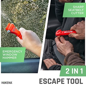 HOKENA 11 Piece LED Road Flares Emergency Kit