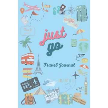 Travel Journal: Travel journal with daily prompts, note sections, planning and bucket list pages. Id...