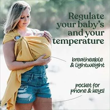 Nalakai Ring Sling Baby Carrier for Loving Parents