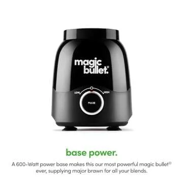 magic bullet Combo Blender, 48oz Pitcher, Blending Cup, Simple Speed Dial – MBF50200AK