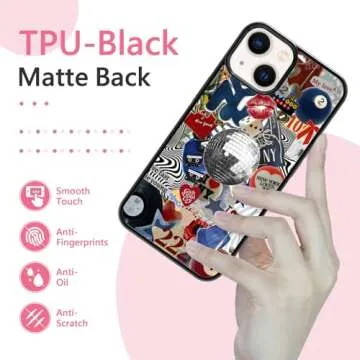 Axulimin Cute Trendy New York Coquette Collage Aesthetic Phone Case for iPhone 16 15 14 13 12 11 8 7...